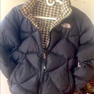 North face reversible jacket. Big kids